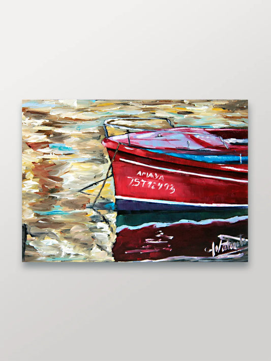 Amaya de Red Boat - Postcards from Around the World - Manuela Valenti Contemporary Artist